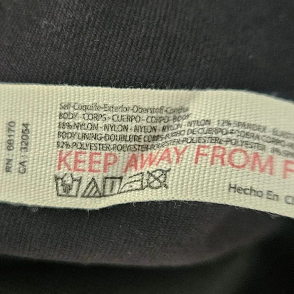 New Free People Black Truth or Square Bodysuit M - Picture 5 of 6